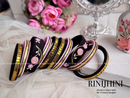 Rose design Bangles