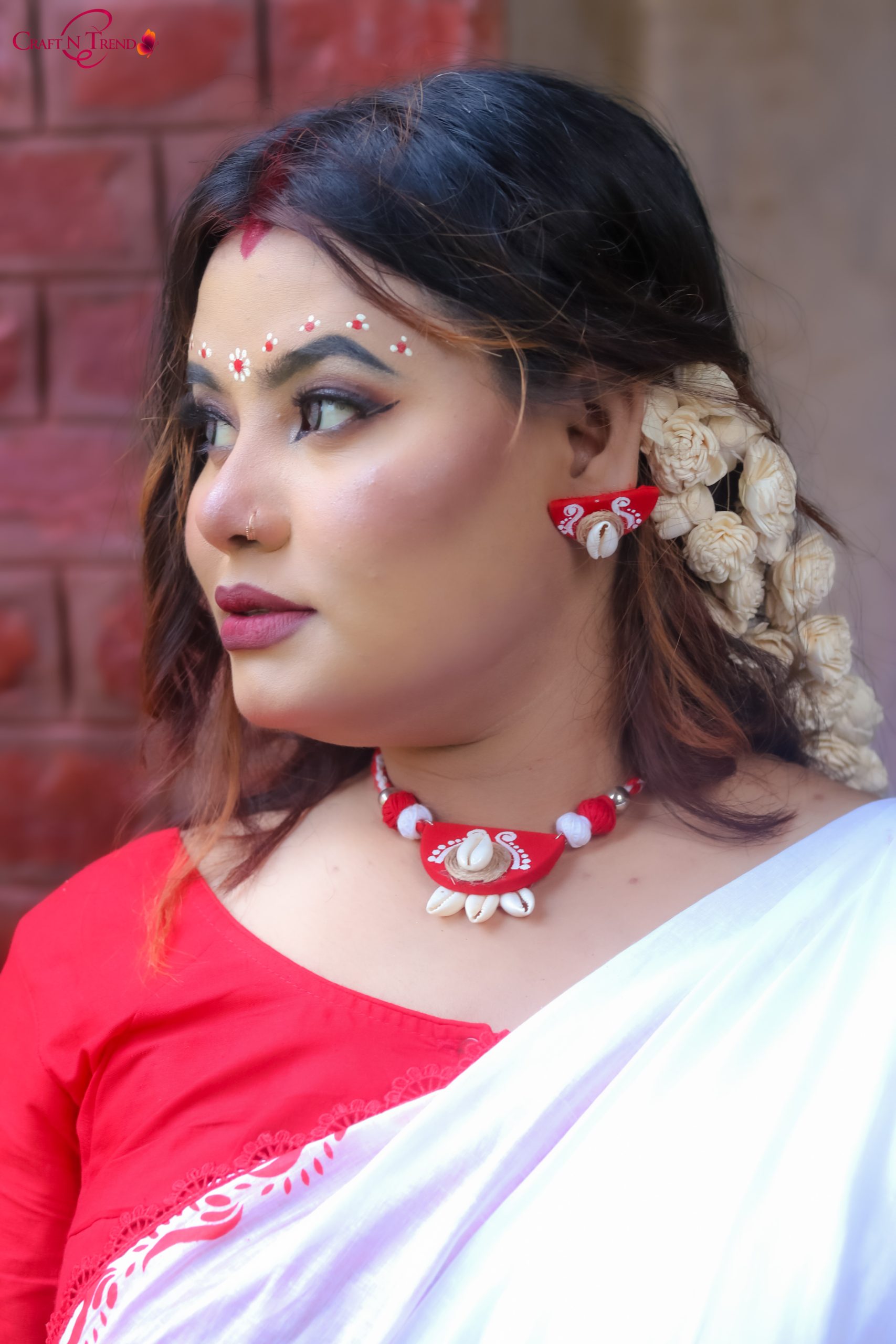 6 Red Choker Set - Image 1