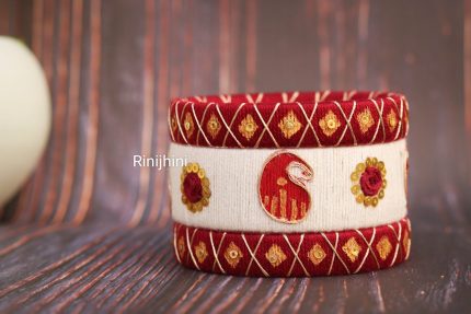 Rose design Bangles